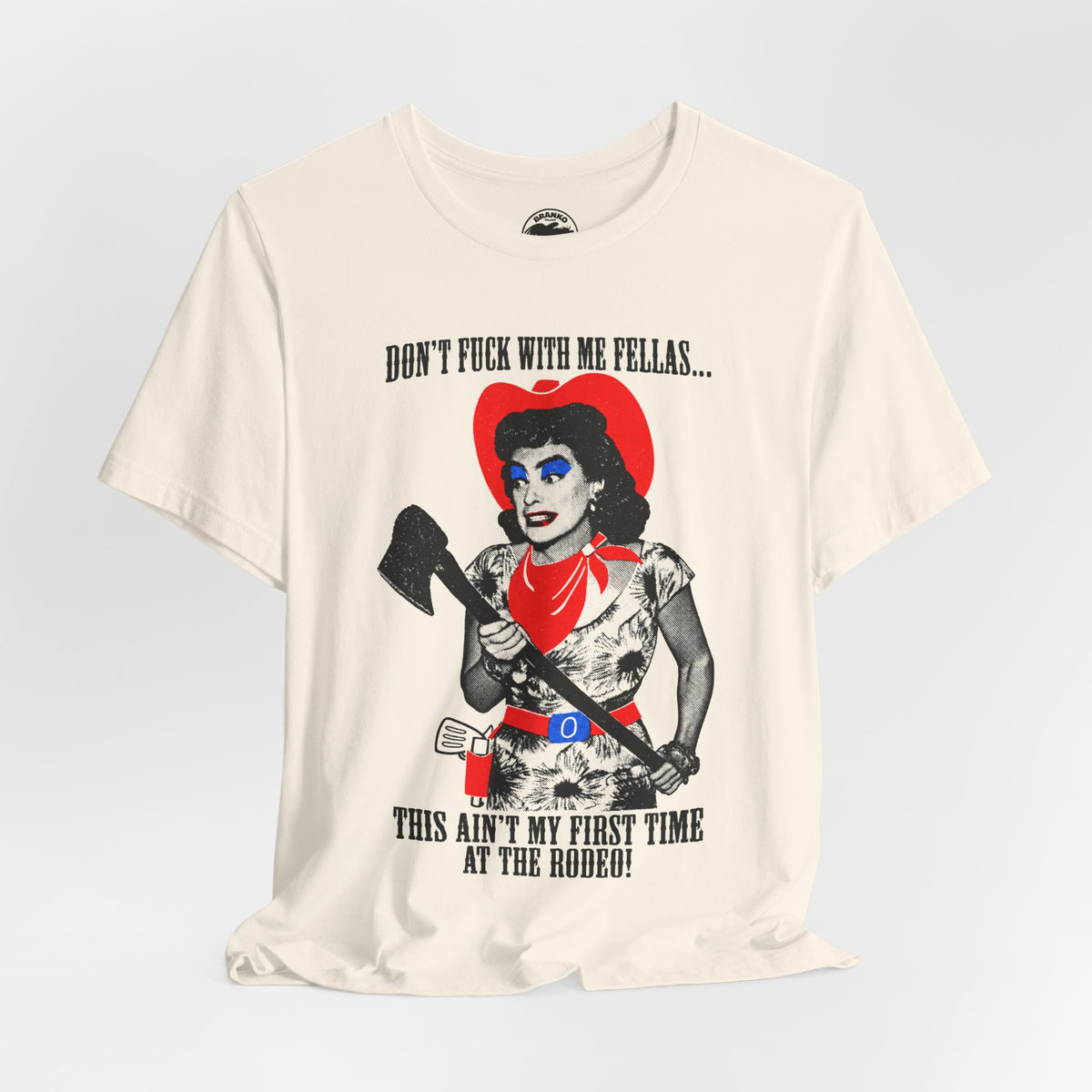 Joan Crawford (Replica 90's Don't Fuck With Me Fellas Tee)