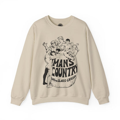 Man's Country Sweatshirt (Chicago Bathhouse 1973-2017)
