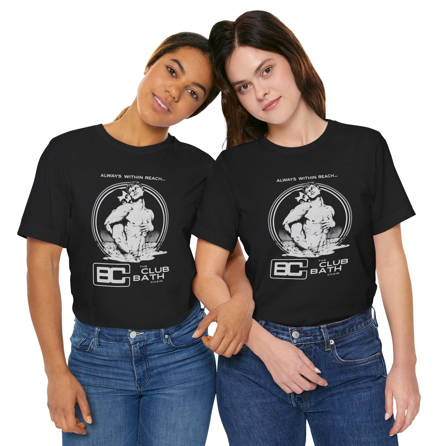 Club Bath Chain (Replica 70's Promo Shirt/Gay Bathhouse Chain)