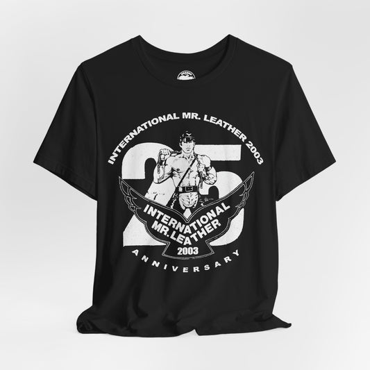2003 International Mr. Leather (Replica 25th Anniversary Promo Shirt/Gay Leather Contest/Leatherman)