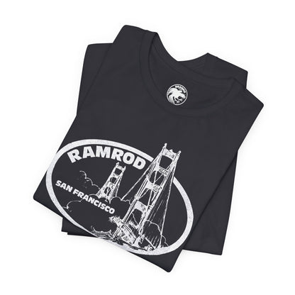 Ramrod San Francisco (San Francisco Leather & Cowboy Bar 1968-1983/Replica Promo Tee with Vintage Grunge Effect)