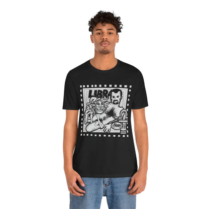 Libra (Replica 1977 Febe's Leather Bar Promo Tee/Gay Astrology)
