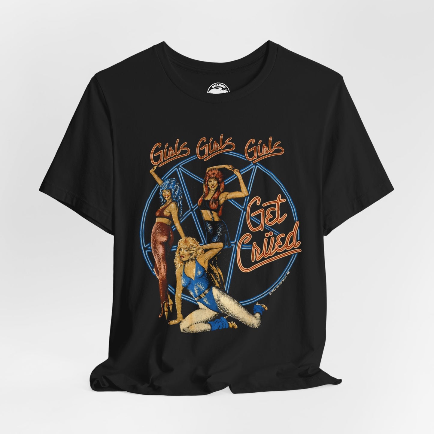 Mötley Crüe (Replica Girls, Girls, Girls Promo Tee/1987)