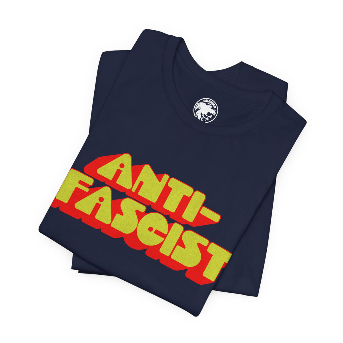Anti-Fascist (70's Font with Vintage Print Effect)