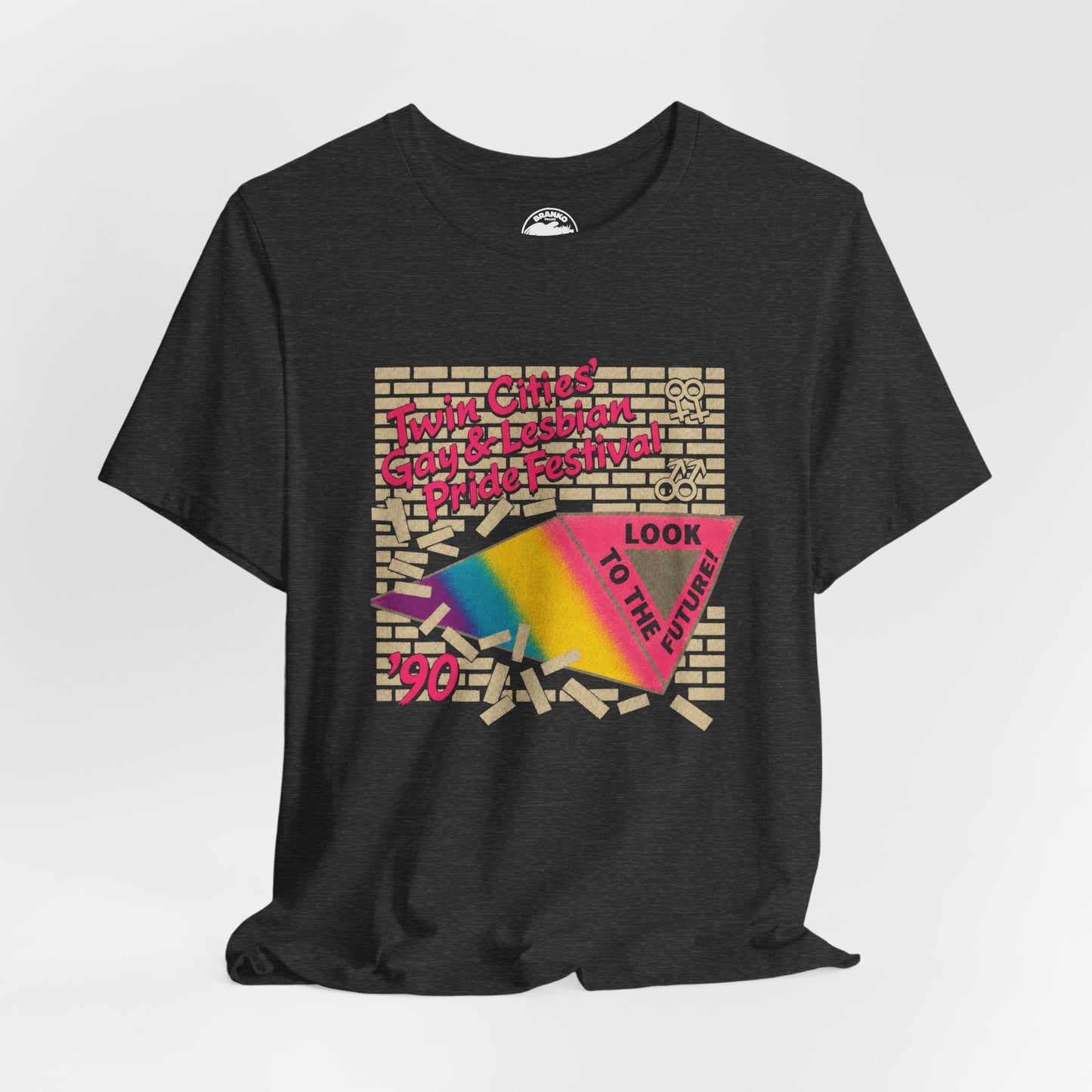 Twin Cities Gay & Lesbian Pride Festival (Replica Minneapolis St. Paul Souvenir Tee/1990)