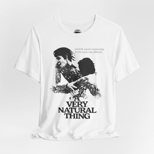 A Very Natural Thing (Promo Poster Image with Vintage Print Effect/Queer Cinema)