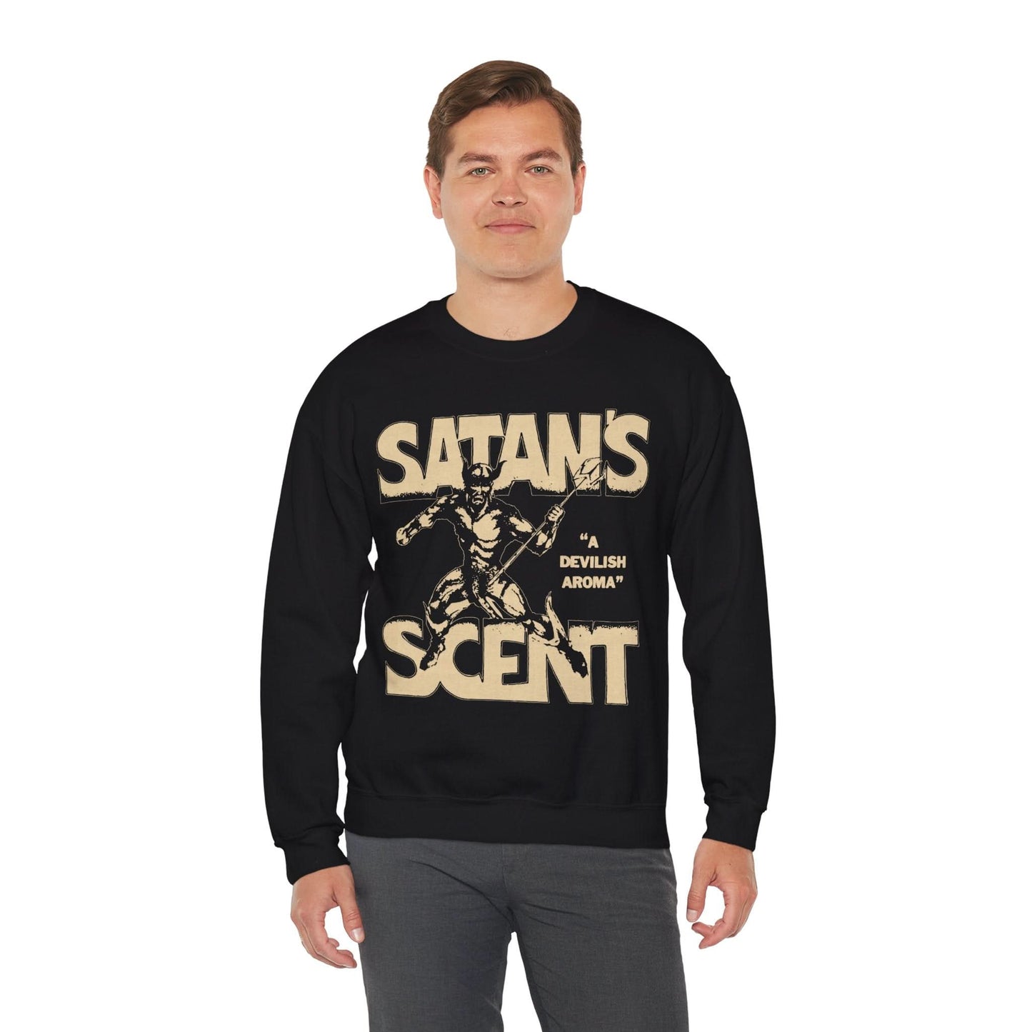 Satan's Scent Poppers Sweatshirt (70's and 80's Popper Brand/Satan's Scent Gay Poppers/Gay Poppers Shirt/Vintage Poppers)