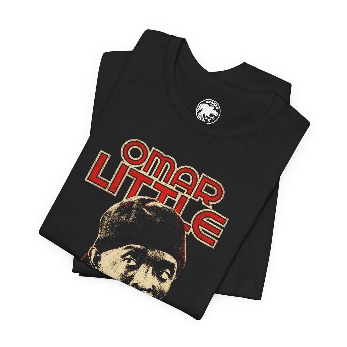 Omar Little (80's Style Rock Tee/Omar The Wire Shirt)
