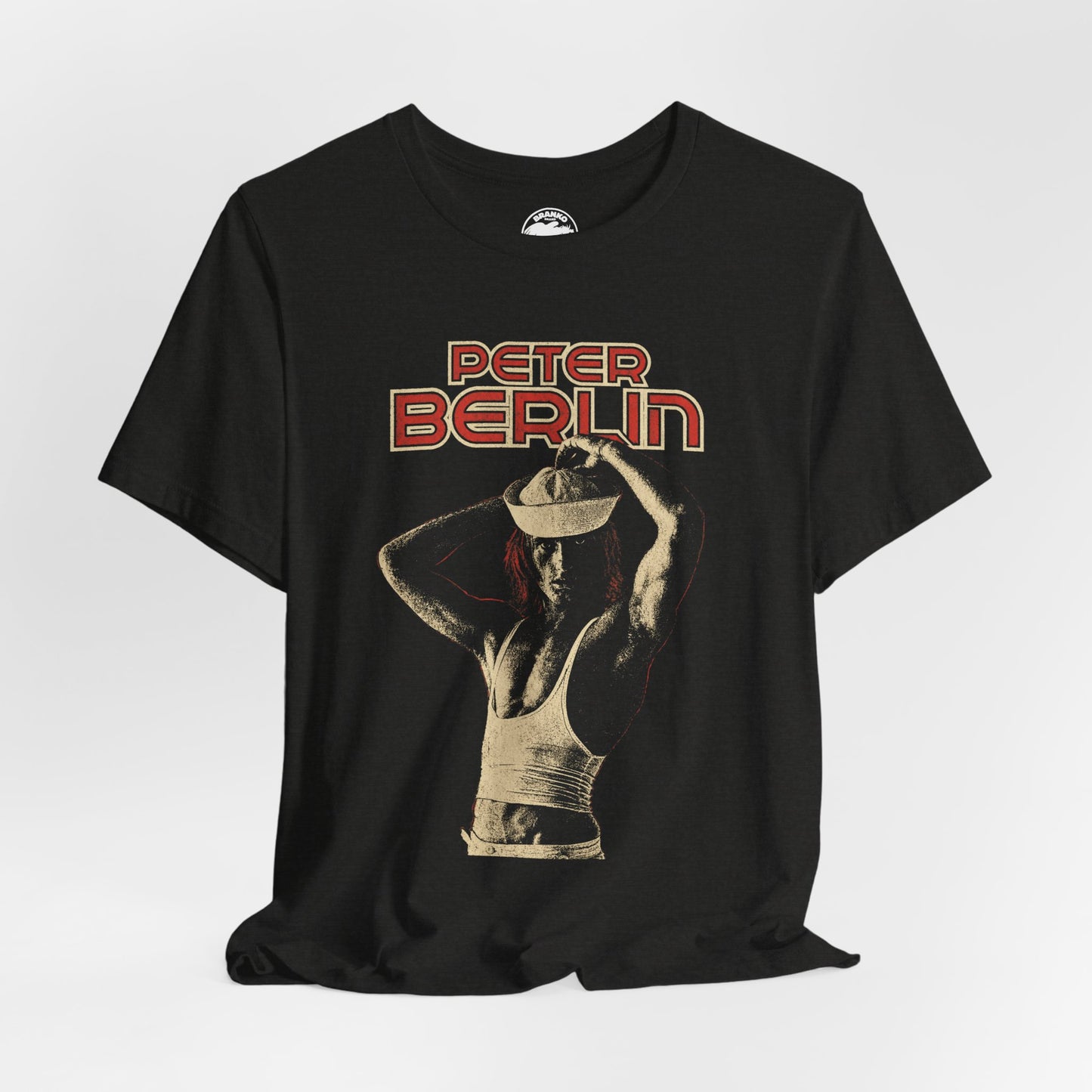 Peter Berlin (70's Style Rock Tee/Gay Porn Legend)