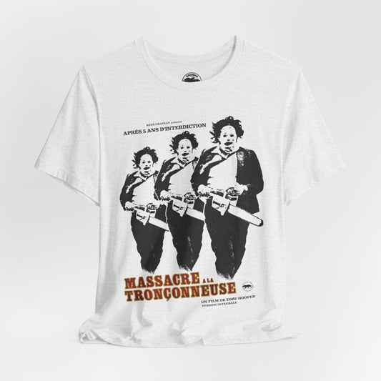 Texas Chainsaw Massacre (French Promo Poster Image/Leatherface Shirt)