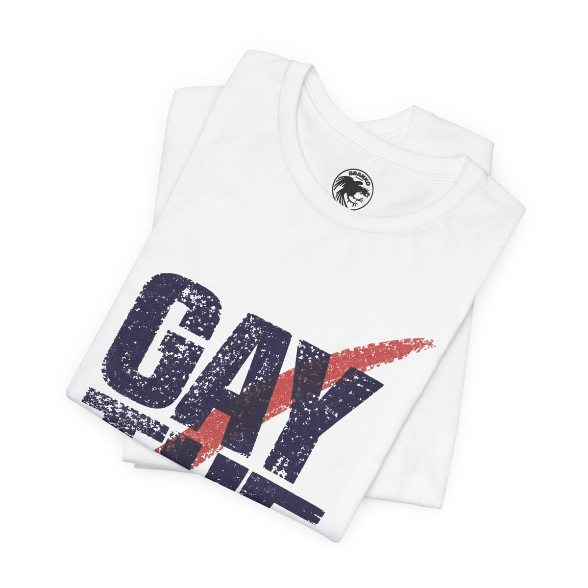 Gay the Vote (90's Rock the Vote Logo Reimagined)