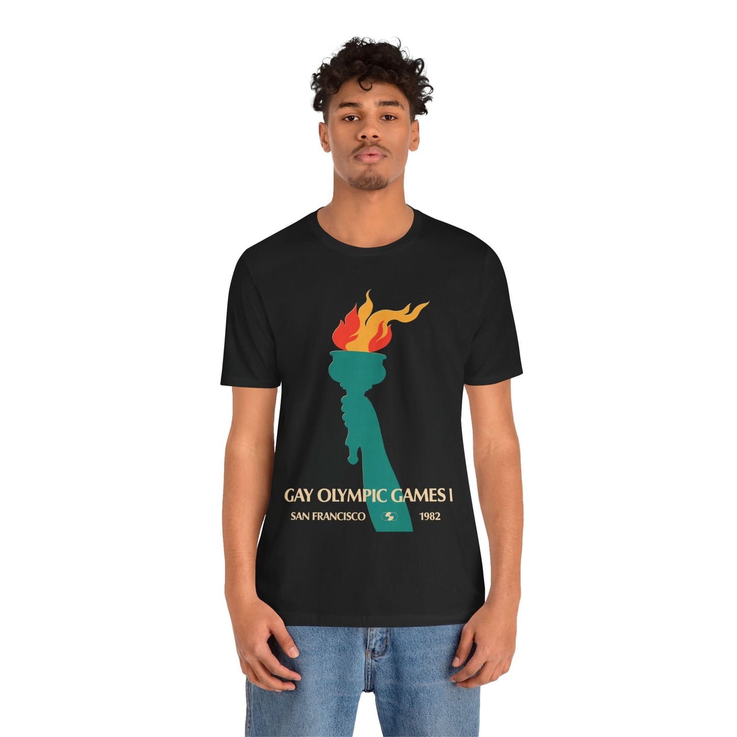 Gay Olympic Games (Replica Souvenir Shirt/First Annual Gay Games/1982)