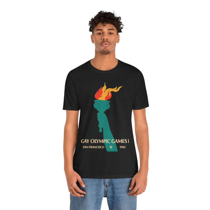 Gay Olympic Games (Replica Souvenir Shirt/First Annual Gay Games/1982)