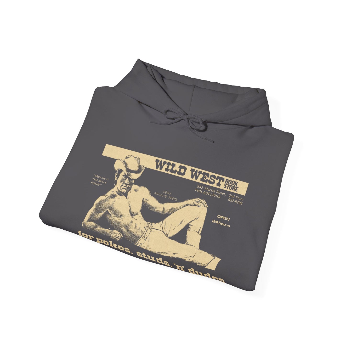 Wild West Hoodie (Philadelphia Gay Bookstore and Adult Shop/Peep Shows/Glory Holes)