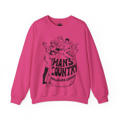 Man's Country Sweatshirt (Chicago Bathhouse 1973-2017)