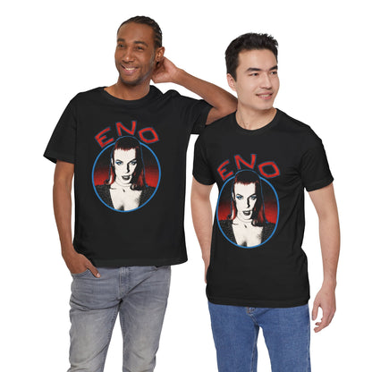 Eno (Early 70's Style Graphic Tee/Here Come the Warm Jets/Brian Eno shirt)