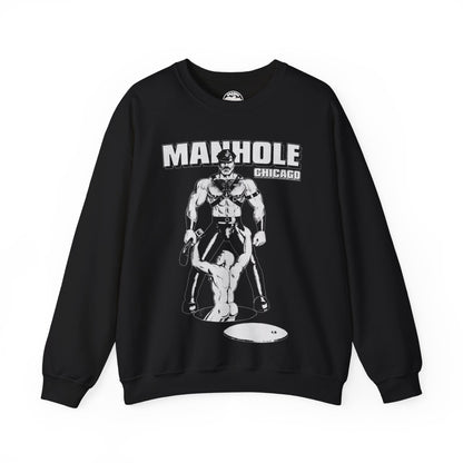 Manhole Chicago Sweatshirt (Chicago Leather Bar 70's and 80's)