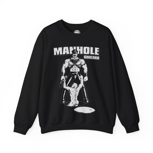 Manhole Chicago Sweatshirt (Chicago Leather Bar 70's and 80's)