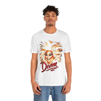 Divine (Replica 80's Tee with Vintage Print Effect)