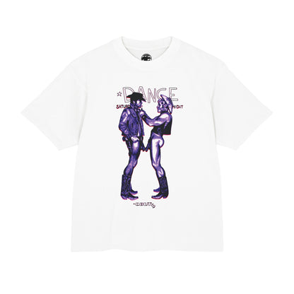 Longhorns - Dance Jim French Cowboys (Special Edition Boxy Heavy Tee/260 GSM/100% Combed Cotton)
