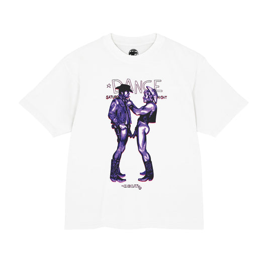 Longhorns - Dance Jim French Cowboys (Special Edition Boxy Heavy Tee/260 GSM/100% Combed Cotton)