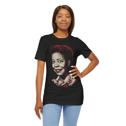 Butterfly McQueen (Portrait with Vintage Print Effect)