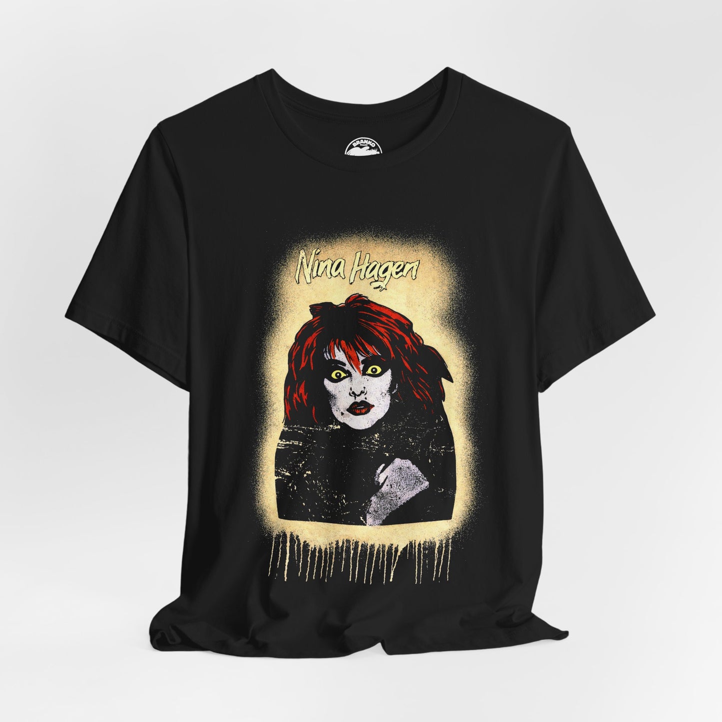 Nina Hagen (Graphic Tee with Vintage Print Effect)