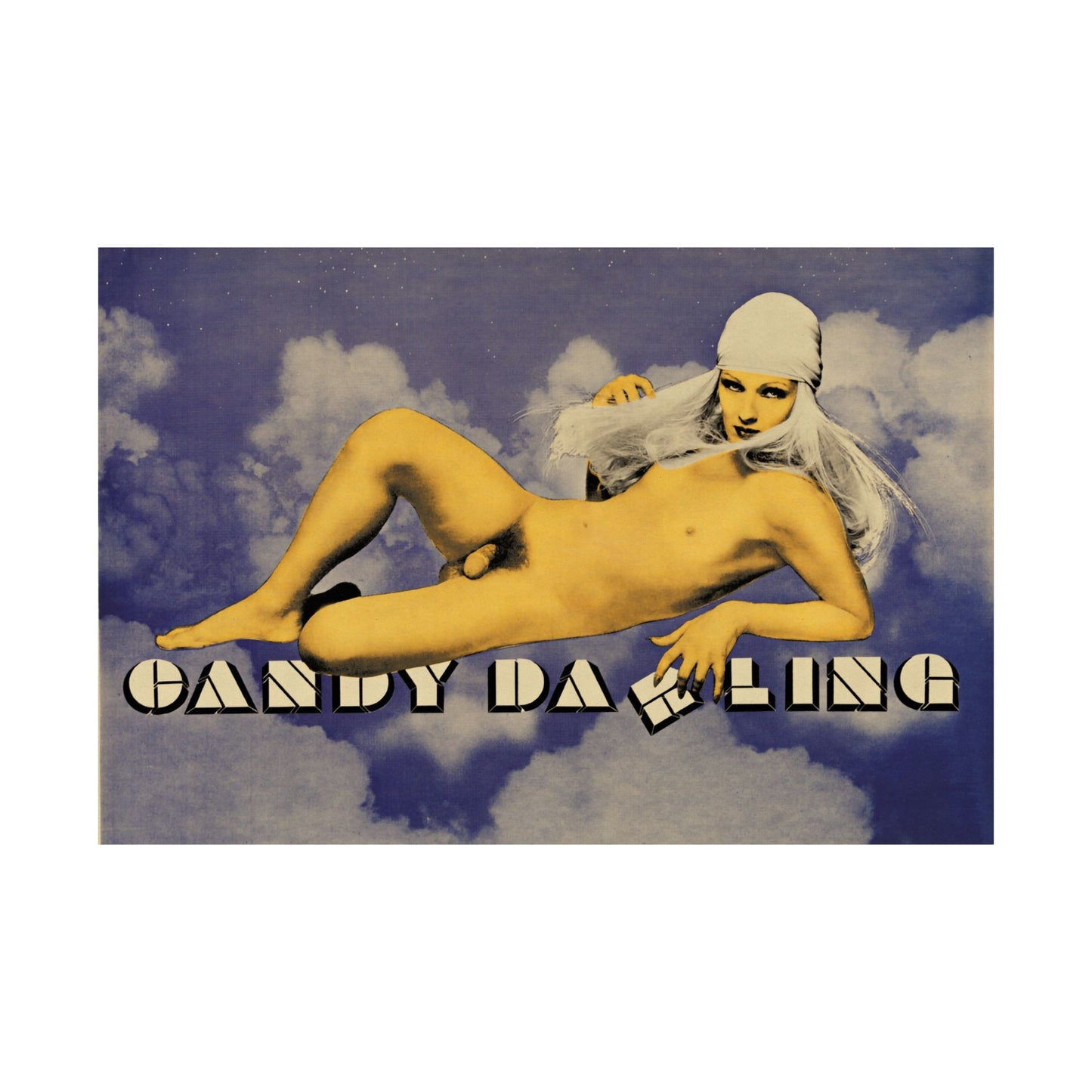 Candy Darling Poster (Reprint from Warhol's Newspaper)