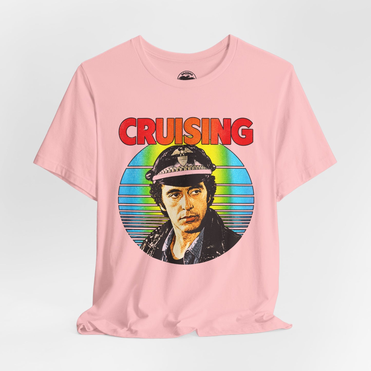 Cruising (70's Style Graphic with Vintage Print Effect/Al Pacino/William Friedkin)