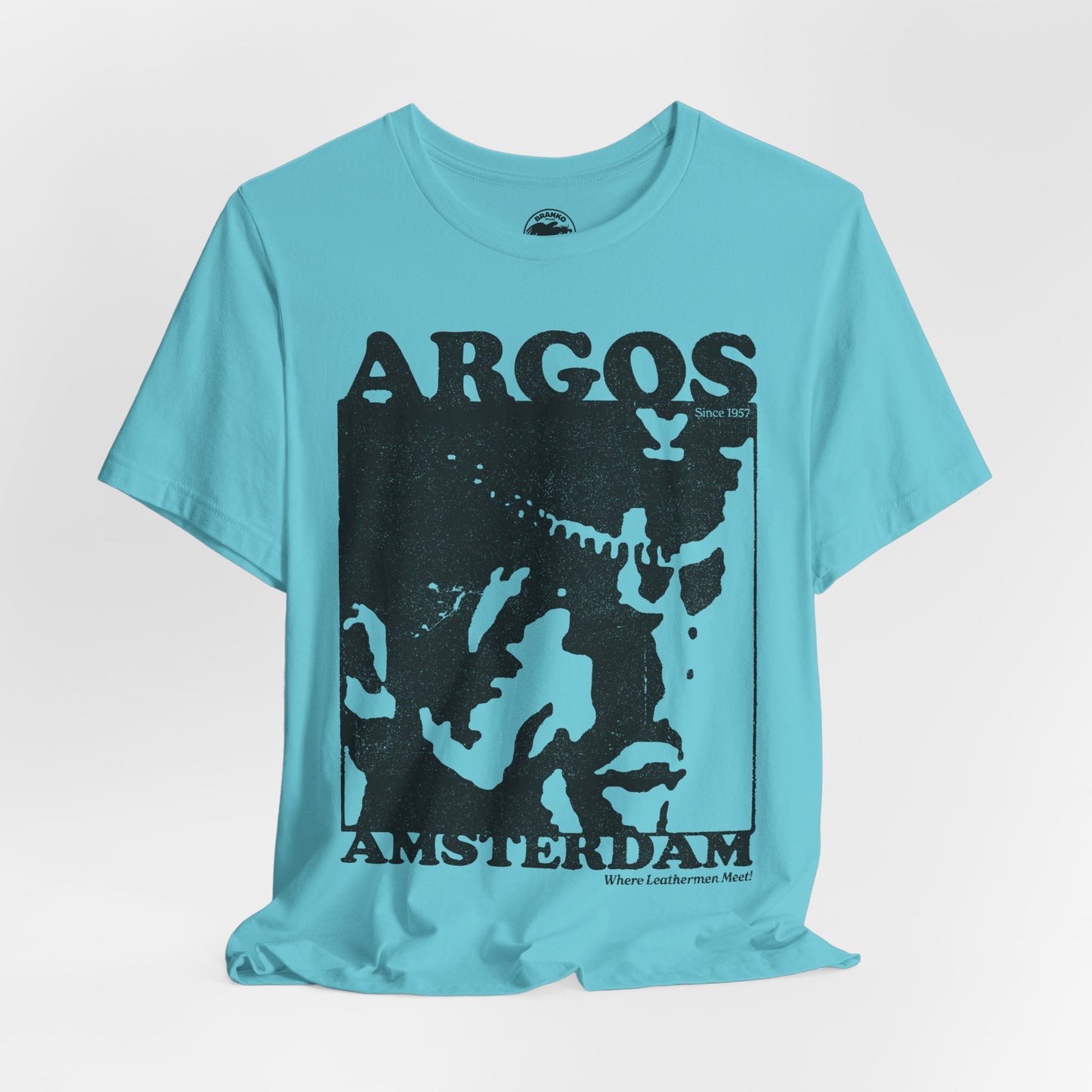 Argos (Iconic Amsterdam Leather Bar 1957-2015/Where Leathermen Meet/Logo with Vintage Effect)