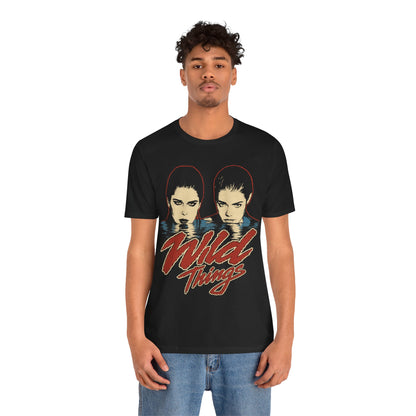 Wild Things (Rock Tee Style with Vintage Print Effect/Neve Campbell & Denise Richards/1998)