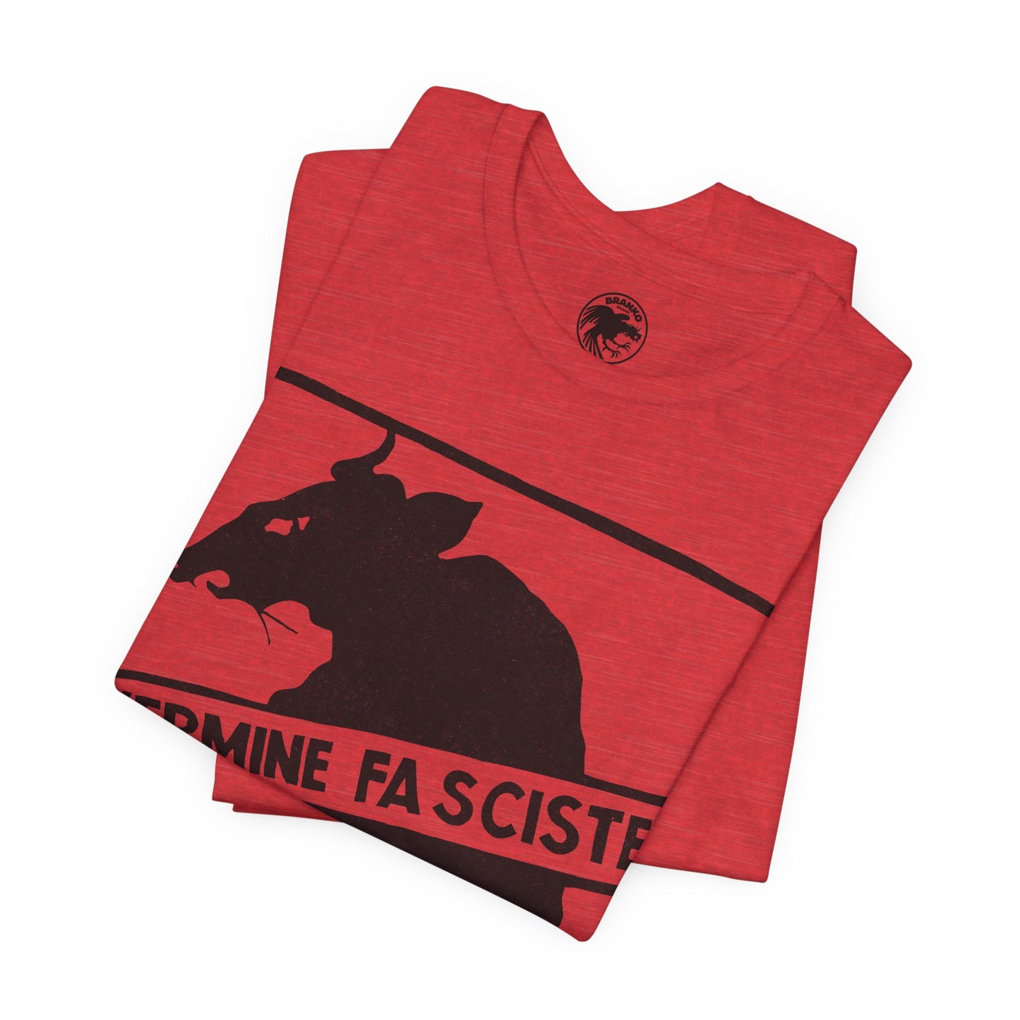 Vermine Fasciste (Late 60's Atelier Populaire Poster Graphic/Anti-Fascist)