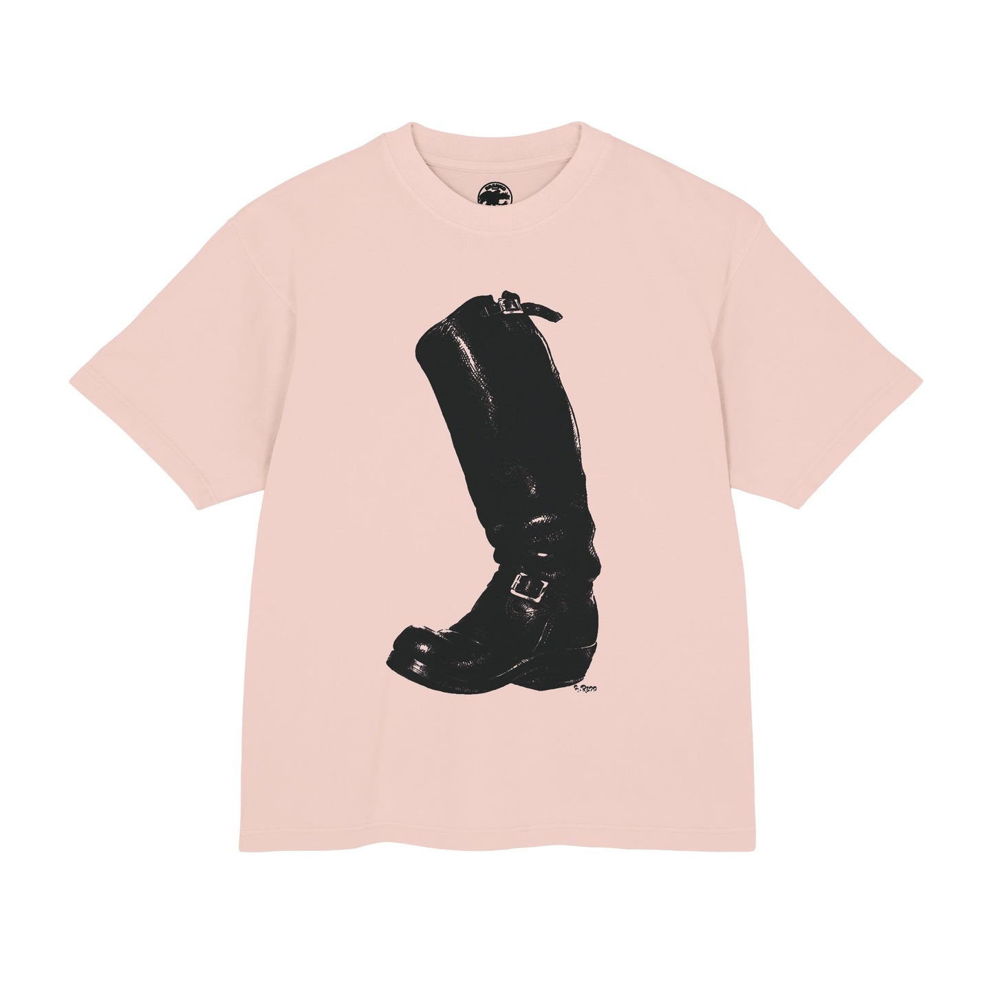 Boot by Bruce Rapp (Special Edition Boxy Heavy Tee/260 GSM/100% Combed Cotton)