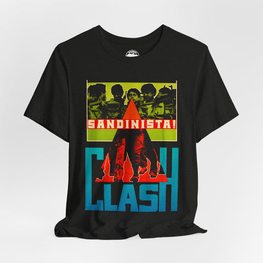 The Clash (Replica Sandinista Promo Tee/The Clash Shirt/The Clash Sandinista)