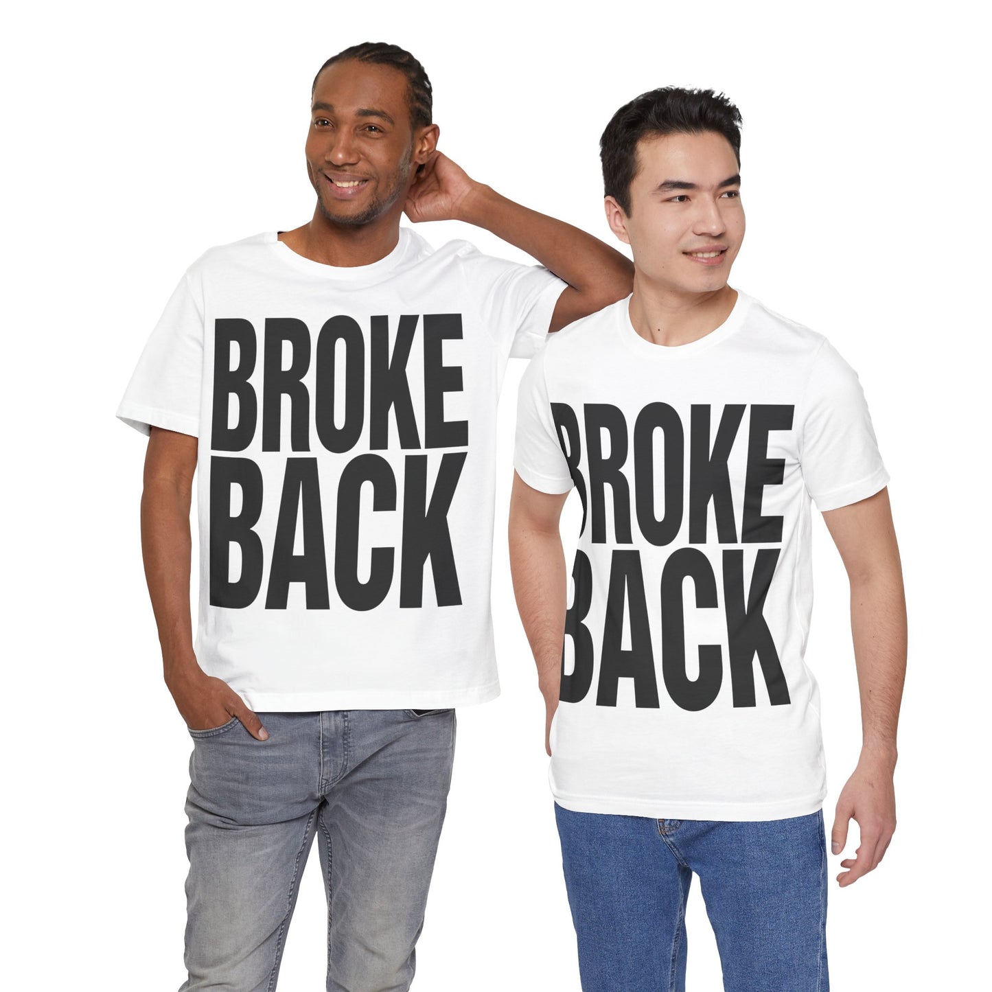 Brokeback (Katharine Hamnett Style Oversized Graphic)