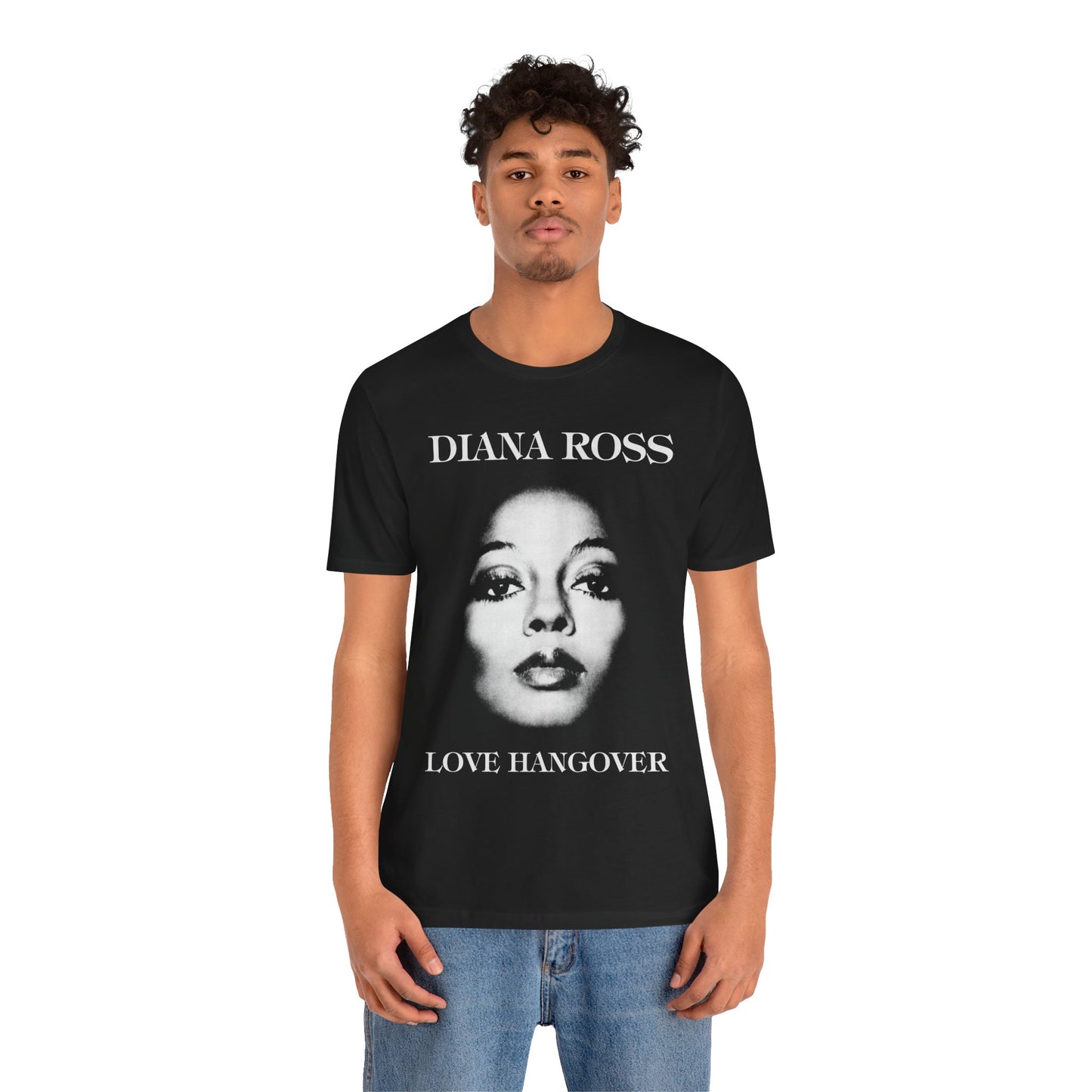 Diana Ross (Love Hangover Cover Image/Oversized Graphic with Vintage Print Effect)