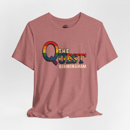 The Quest (Birmingham Alabama Gay Club/1977-2022/Replica Wall Mural Logo with Vintage Print Effect)