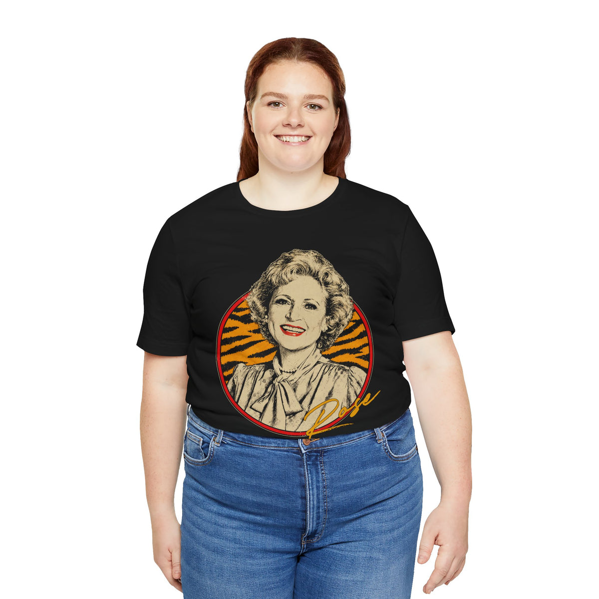 The Golden Girls (Rose Graphic in 80's Rock Tee Style)