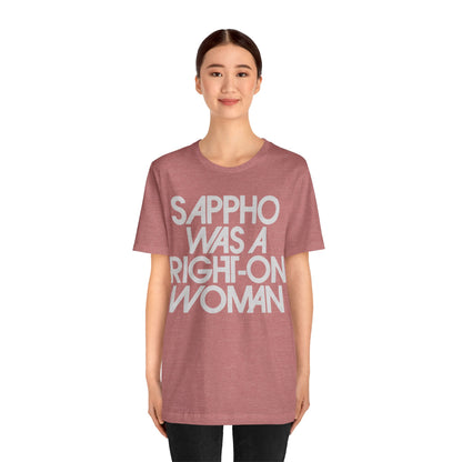 Sappho Was a Right-On Woman (A Liberated View on Lesbianism/1972 Book Cover/Sidney Abbott and Barbara Love)