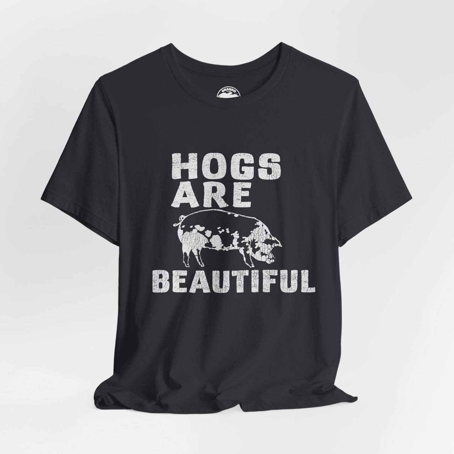 Hogs are Beautiful (Replica 70's Harley Davidson Rider Novelty Shirt)