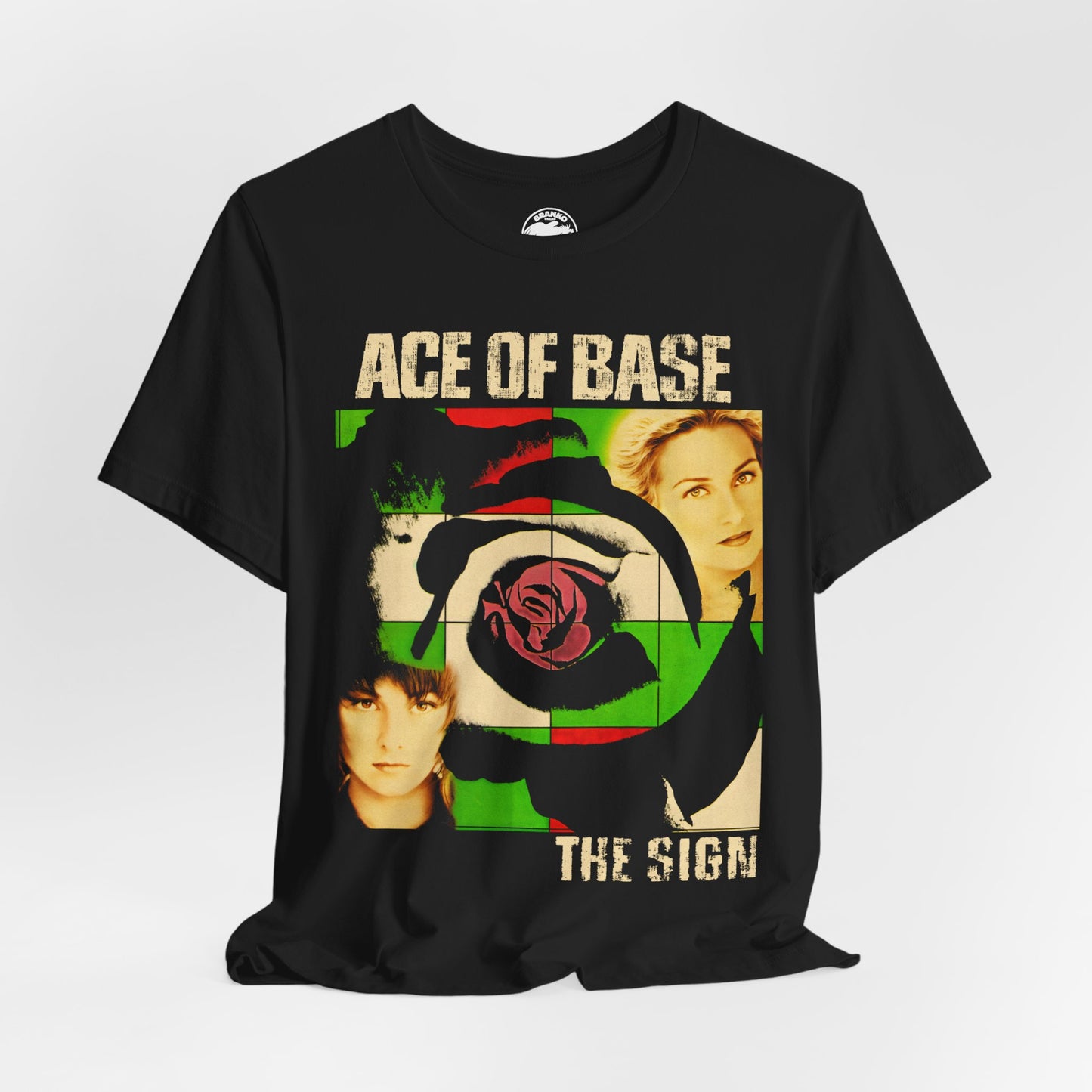 Ace of Base (Replica "The Sign” Promo T-Shirt/Ace of Base Shirt)