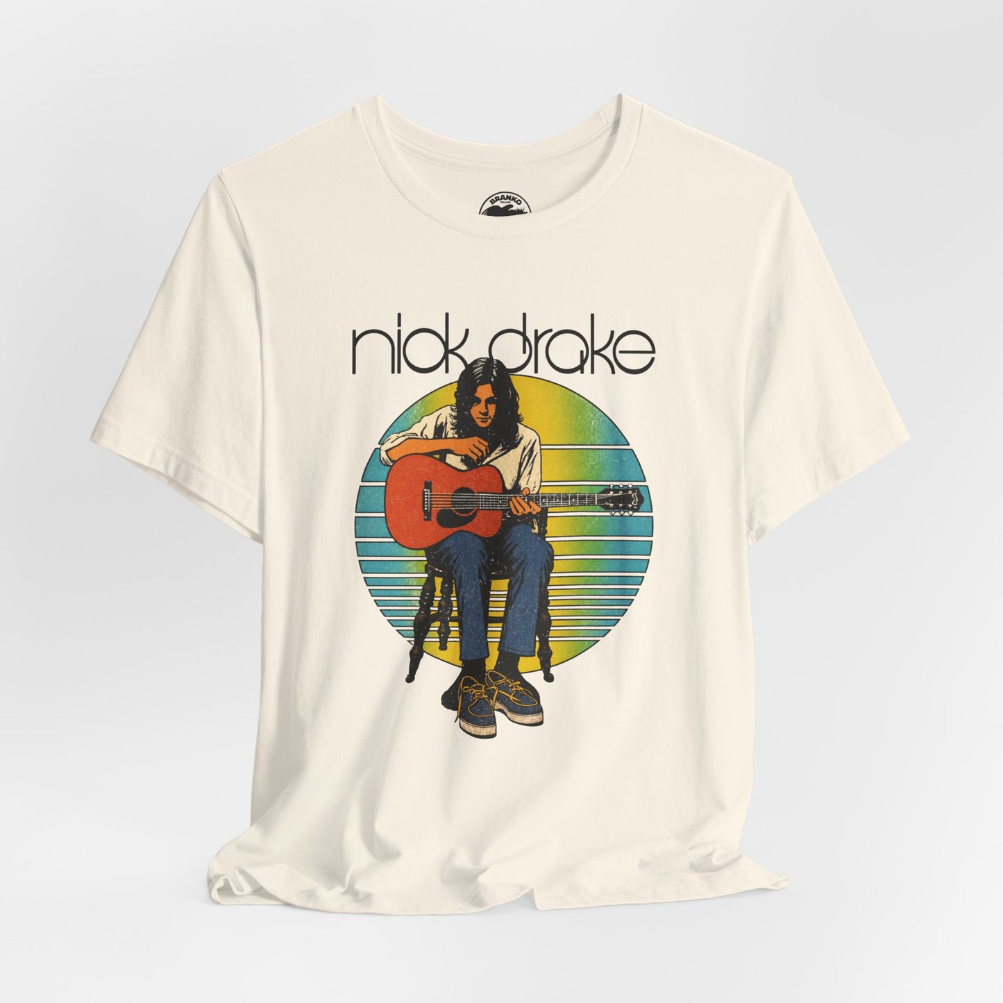 Nick Drake (70's Sportswear Style Graphic/Bryter Later Cover)
