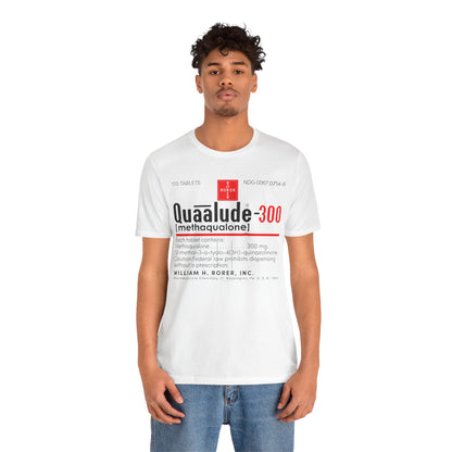 Quaaludes Label (Ludes Label from 70's and Early 80's/Drug Subculture Shirt/Ludes Shirt/Quaaludes Shirt)