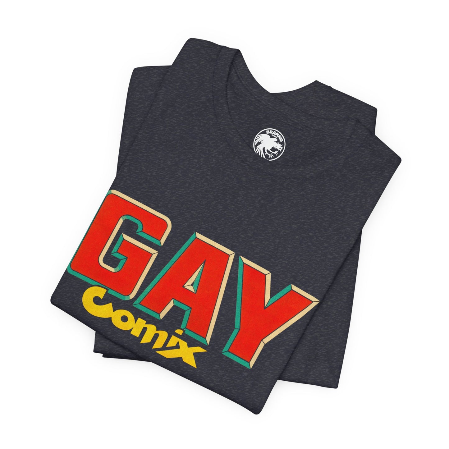 Gay Comix (Replica Early 80's Promo Shirt)