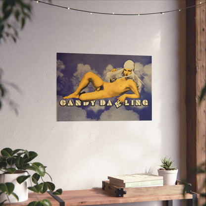 Candy Darling Poster (Reprint from Warhol's Newspaper)