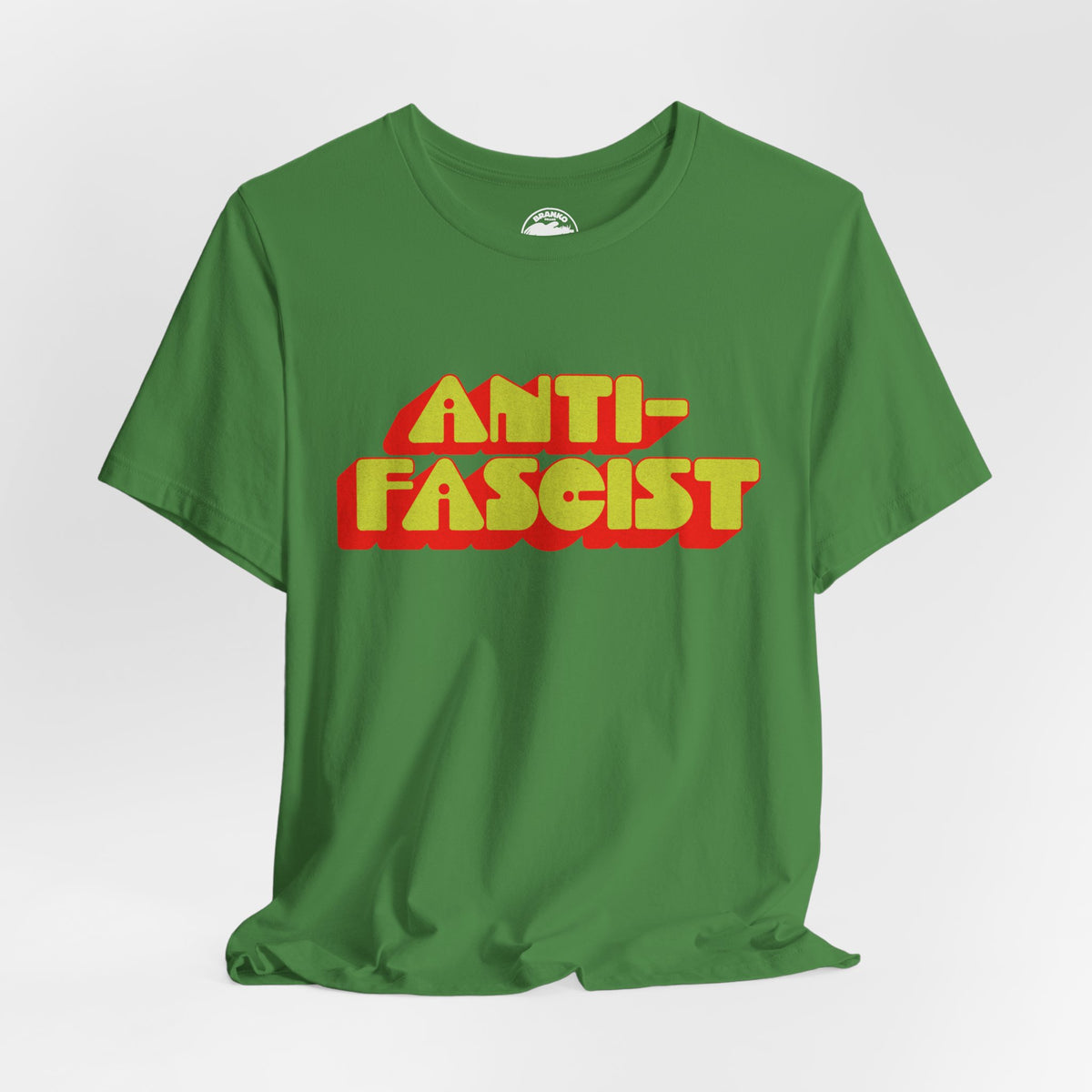 Anti-Fascist (70's Font with Vintage Print Effect)