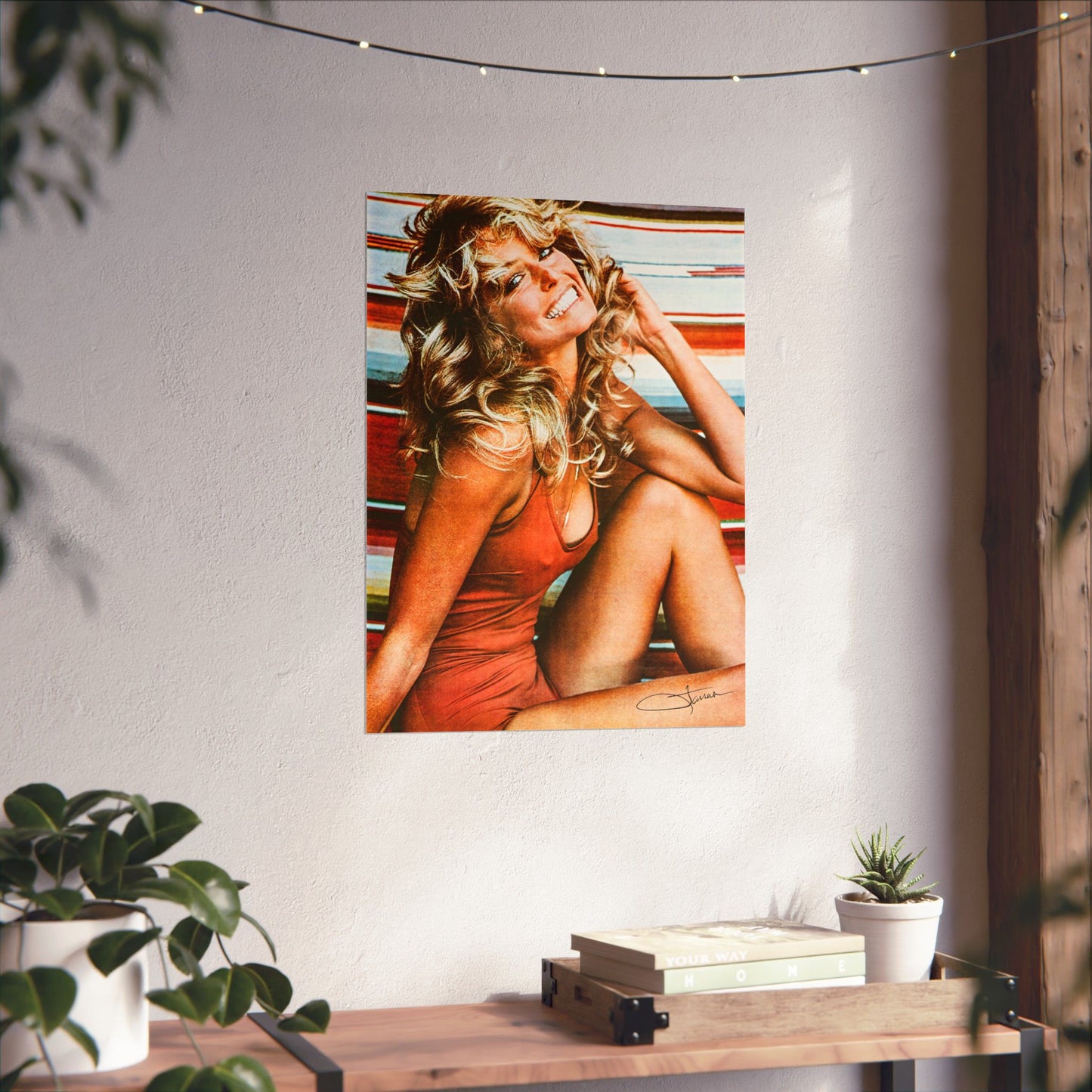 Farrah Fawcett (Iconic Poster Reprint/1976)