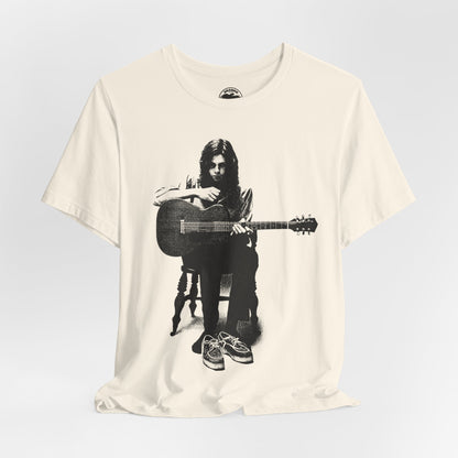 Nick Drake (Oversized Bryter Later Image with Vintage Grunge Effect)