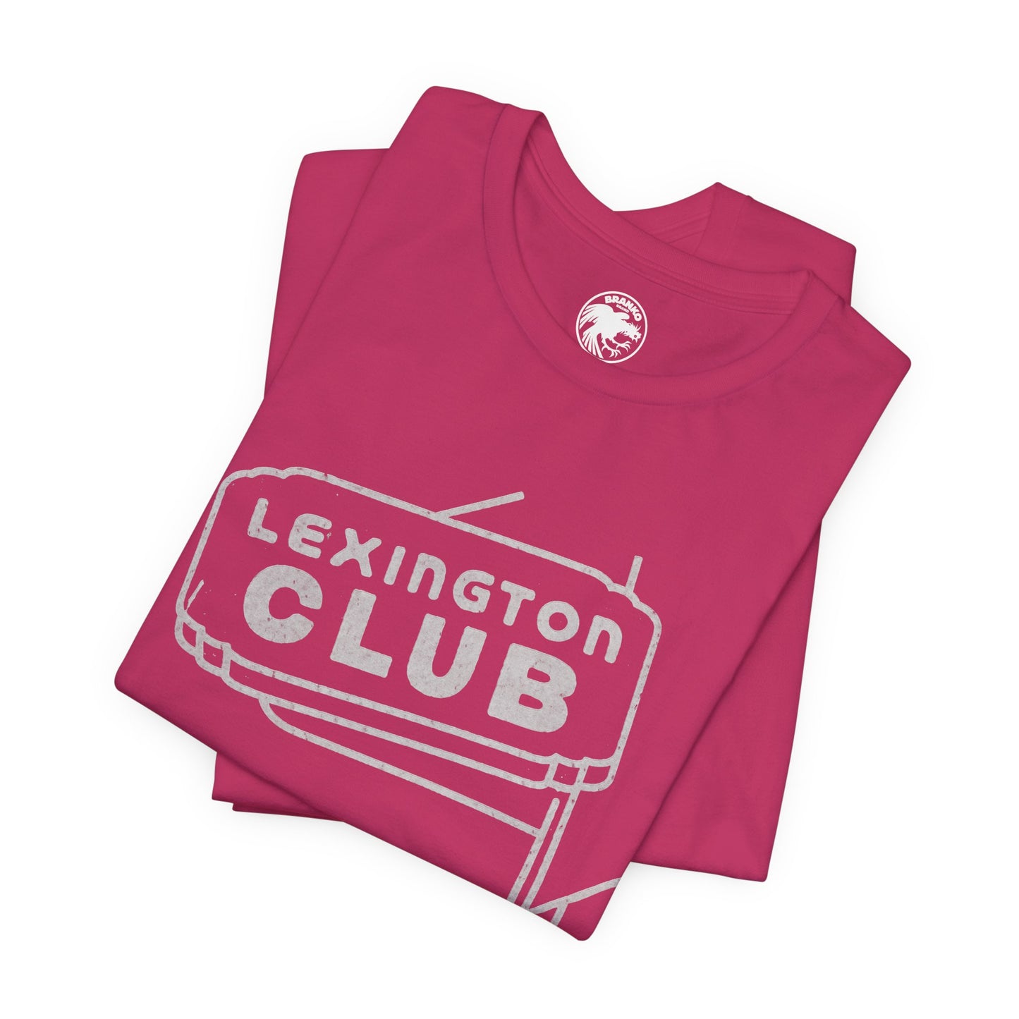 Lexington Club (San Francisco Lesbian Bar/1997-2015/Exterior Sign Design with Vintage Print Effect)