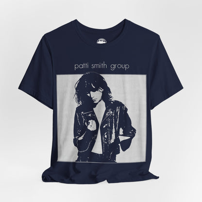 Patti Smith (Replica Late 70's Patti Smith Group Promo Tee/Patti Smith Shirt)